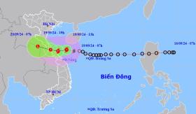 Áp thấp nhiệt đới mạnh lên thành bão, đổ bộ chiều nay 