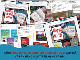 First News công bố 50 trang fanpage tiêu thụ sách giả