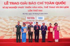 Trao 94 giải thưởng báo chí Vì sự nghiệp phát triển Văn hóa, Thể thao và Du lịch  第1张