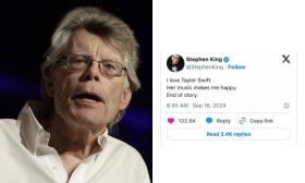 Stephen King và các sao ủng hộ Taylor Swift 