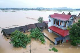 Mưa lớn cộng thủy điện xả lũ, 174 hộ dân của một xã ở Thanh Hóa chìm trong nước 