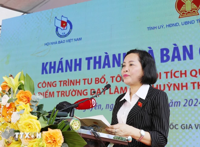  Khánh thành công trình tu bổ, tôn tạo Trường dạy làm báo Huỳnh Thúc Kháng 