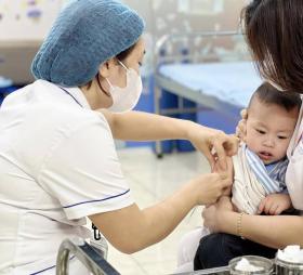 Huyện Sóc Sơn tiêm vaccine phòng bệnh sởi miễn phí từ ngày 16/10 đến 15/11/2024