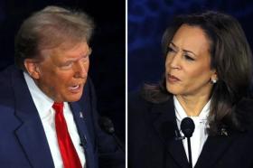 Ông Trump nói phải &quot;1 chọi 3&quot; trong cuộc tranh luận với bà Harris