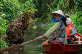  Thảm xanh đẹp “hút hồn” tại Khu bảo tồn sinh thái Đồng Tháp Mười 第7张