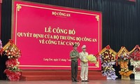  Bộ trưởng Công an bổ nhiệm phó giám đốc công an 2 tỉnh, biệt phái cán bộ 