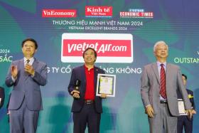  Vietjet được vinh danh &apos;Thương hiệu mạnh – Kinh doanh xuất sắc&apos; 2024 第1张