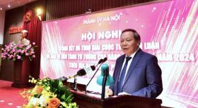  Cụ ông 104 tuổi ở Hà Nội viết bài dự thi bảo vệ nền tảng tư tưởng của Đảng 