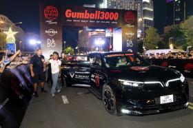 VinFast VF 7 và VF 9 gây ấn tượng tại sự kiện Gumball 3000