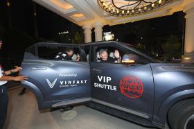 VinFast VF 7 và VF 9 gây ấn tượng tại sự kiện Gumball 3000