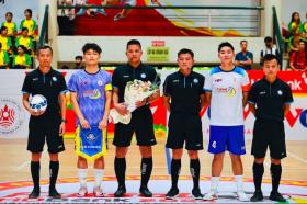  Chủ nhà thắng trận ra quân giải futsal sinh viên khu vực Hà Nội 2024 第1张