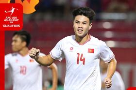 Minh Tiến lập cú đúp, U20 Việt Nam “huỷ diệt” U20 Bangladesh